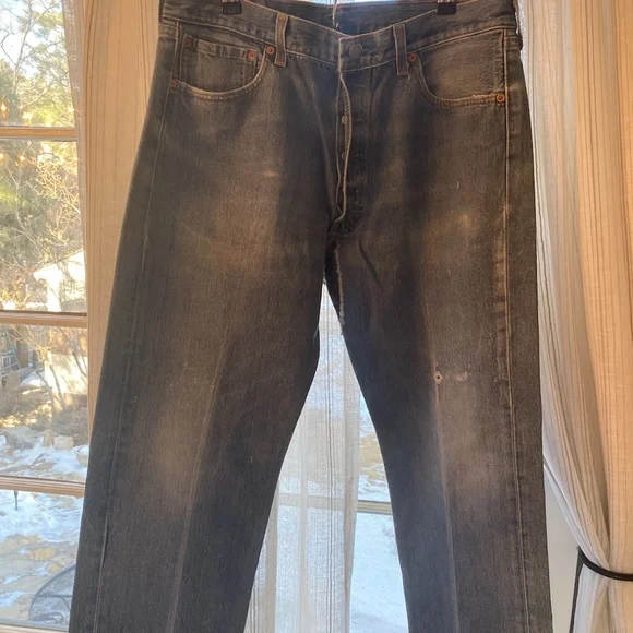 VINTAGE USA LEVIS 501 🔥 33/31 - Picture 11 of 16
